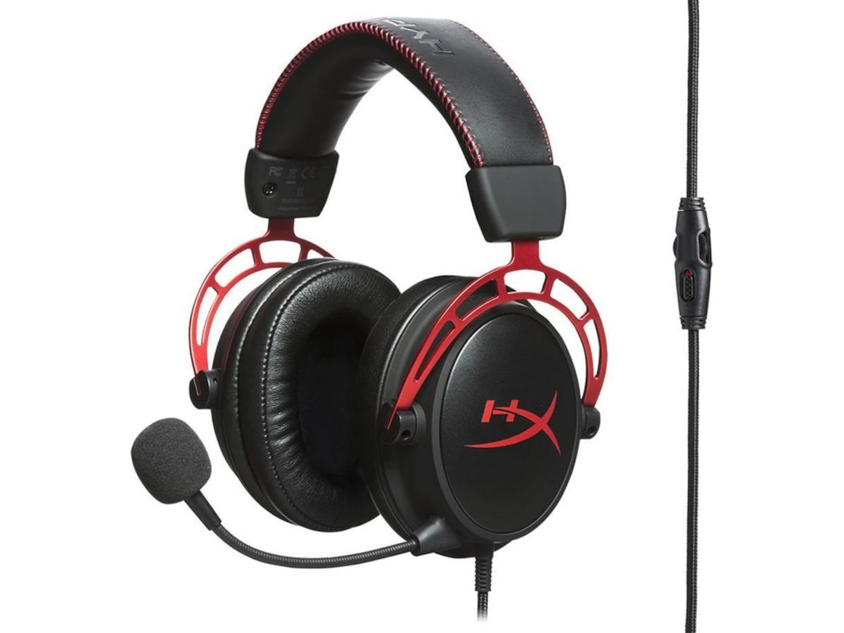 HyperX Cloud Alpha Gaming Headset (svart/röd) Gamingheadset