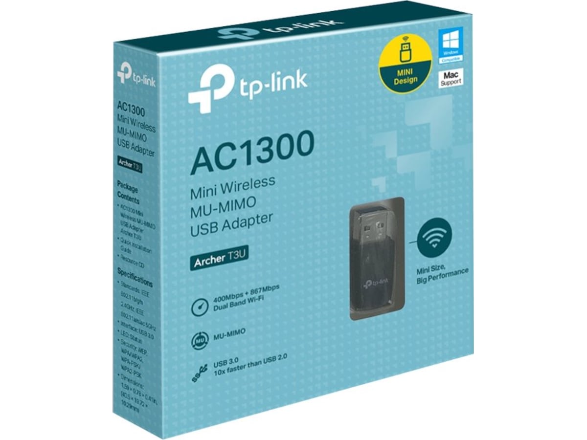 TP-Link Archer T3U USB Adapter Nätverkskort