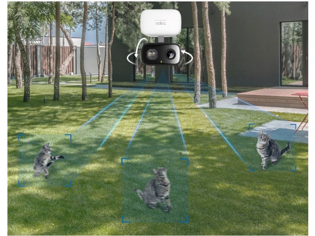 TP-Link Tapo C216 2K utomhus övervakningskamera Övervakningskamera