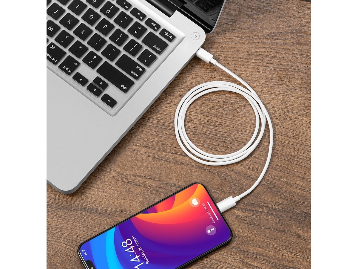 Andersson Lightning till USB-C kabel 1m (vit) USB-kablar