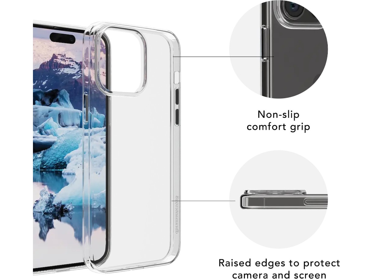 dbramante1928 iPhone 15 Plus Greenland skal (transparent) Mobilskal