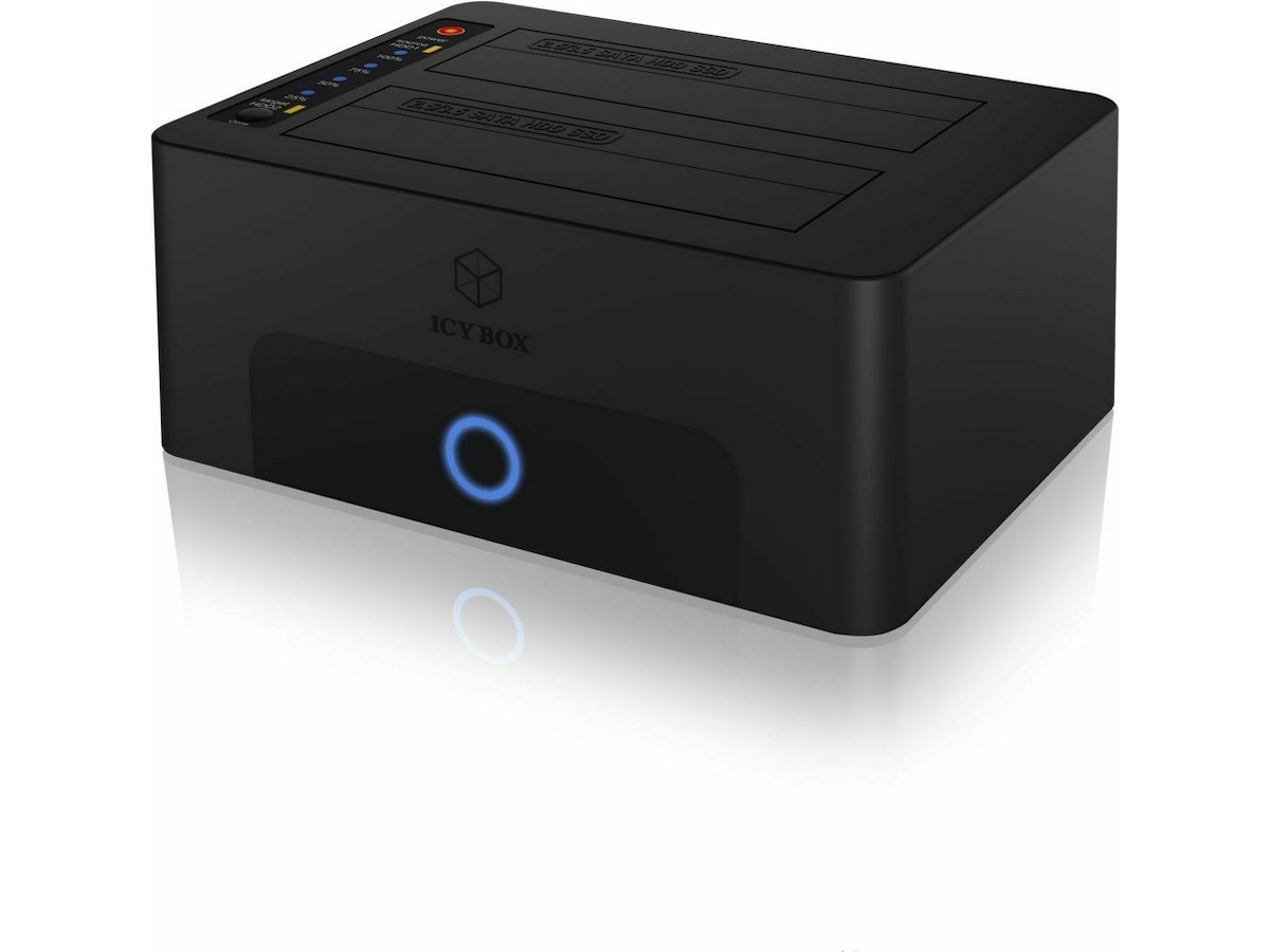 ICY BOX 2-bay Docking for 2.5” or 3.5” SATA