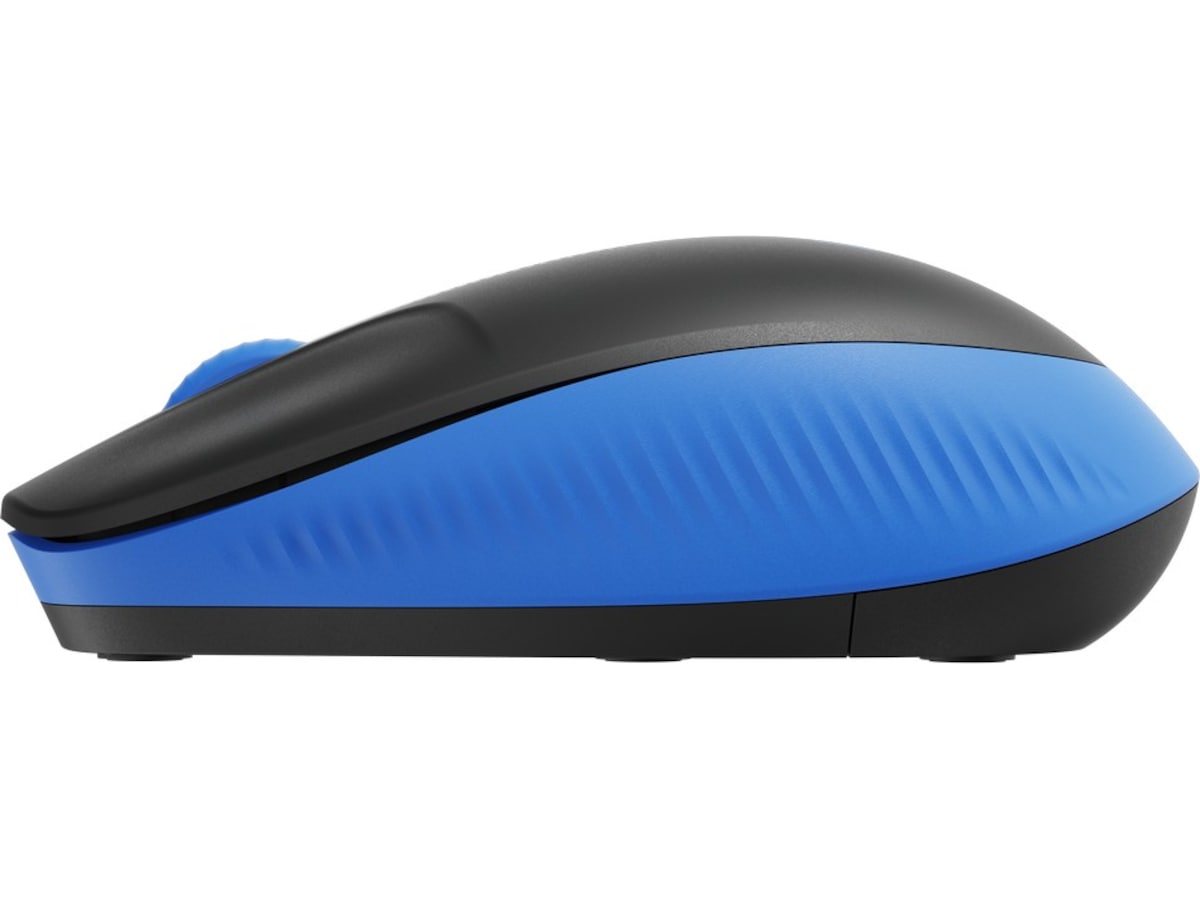 Logitech M190 Normalstor trådlös mus blå Mus