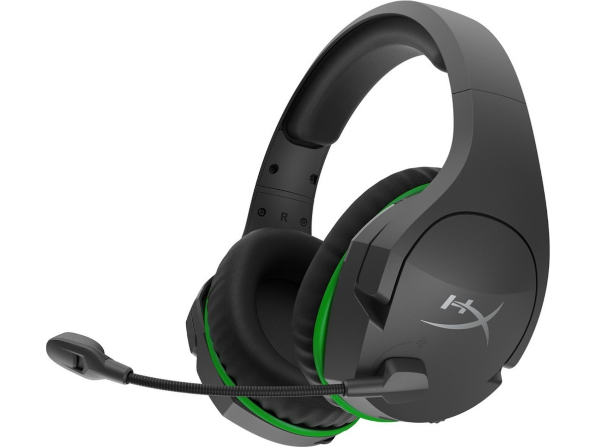 HyperX CloudX Stinger Core trådlöst spelheadset för Xbox (grå/grön) Gamingheadset