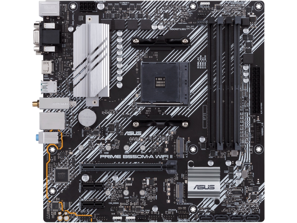 ASUS PRIME B550M-A WIFI II Moderkort AMD Socket