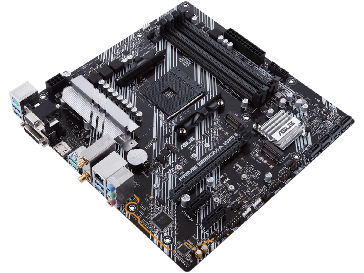 ASUS PRIME B550M-A WIFI II Moderkort AMD Socket