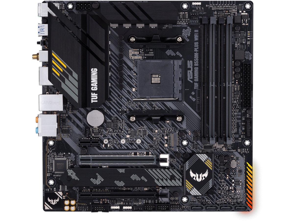 ASUS TUF GAMING B550M-PLUS WIFI II Moderkort AMD Socket