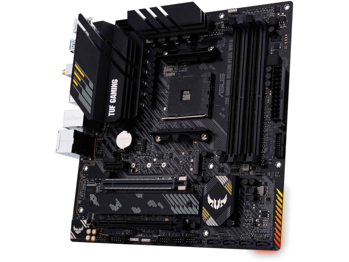 ASUS TUF GAMING B550M-PLUS WIFI II Moderkort AMD Socket