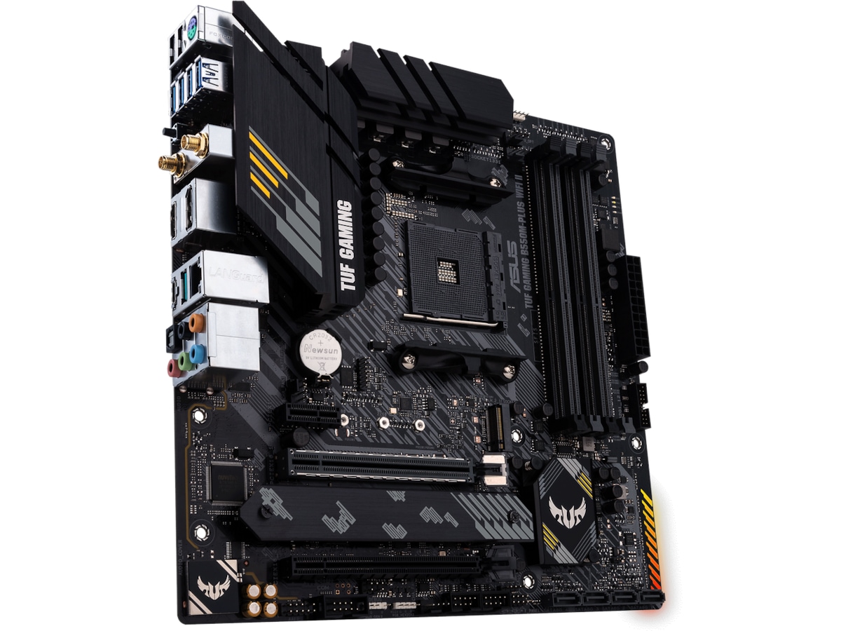 ASUS TUF GAMING B550M-PLUS WIFI II Moderkort AMD Socket