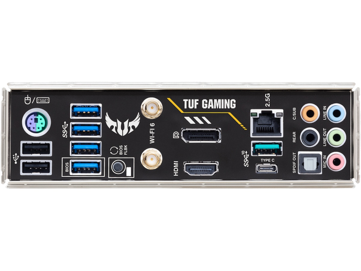 ASUS TUF GAMING B550M-PLUS WIFI II Moderkort AMD Socket