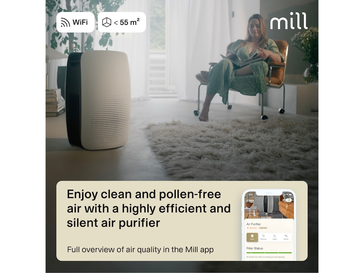 Mill Silent Pro Compact luftrenare Luftrenare