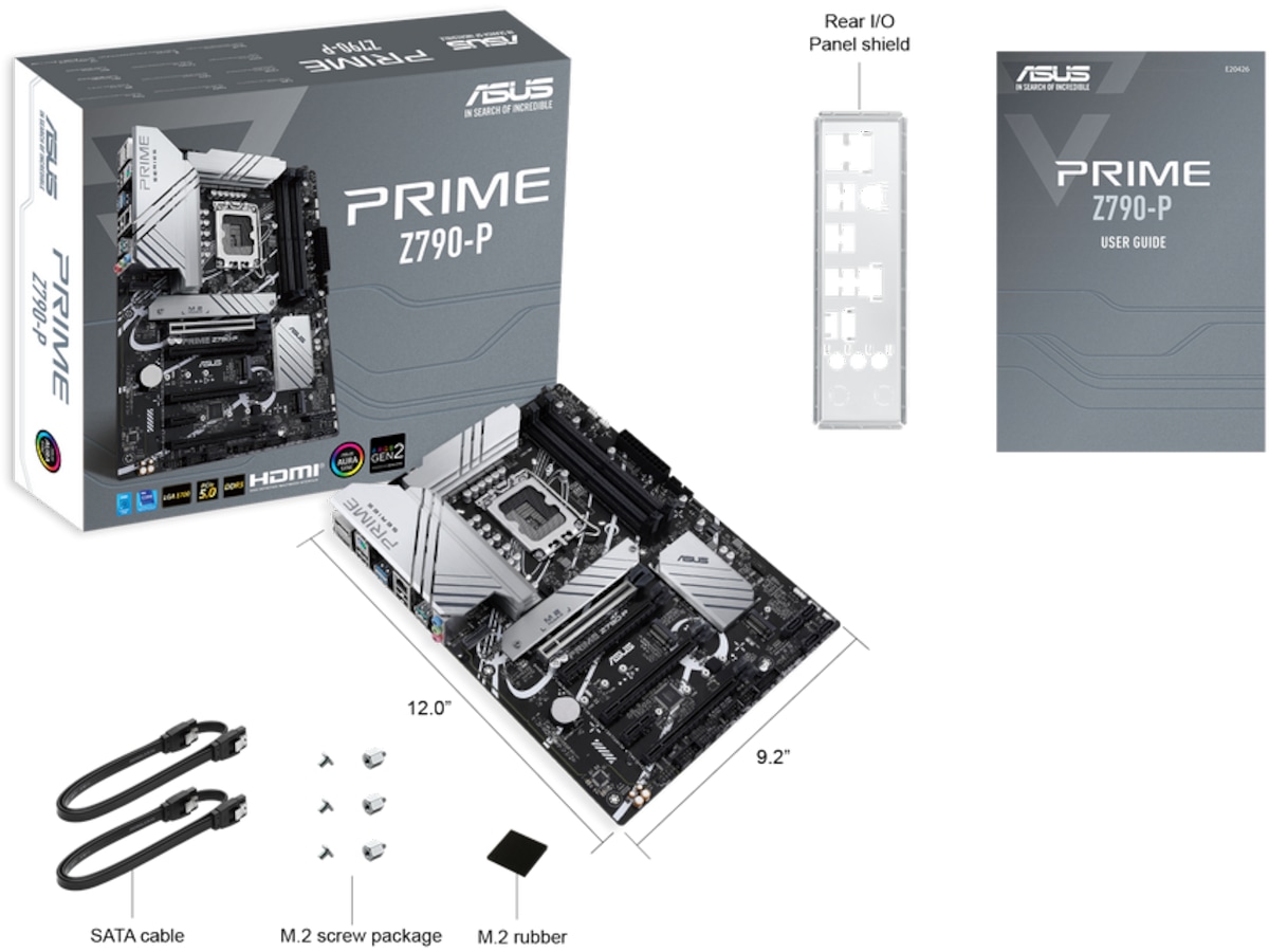 ASUS PRIME Z790-P Moderkort Intel Socket