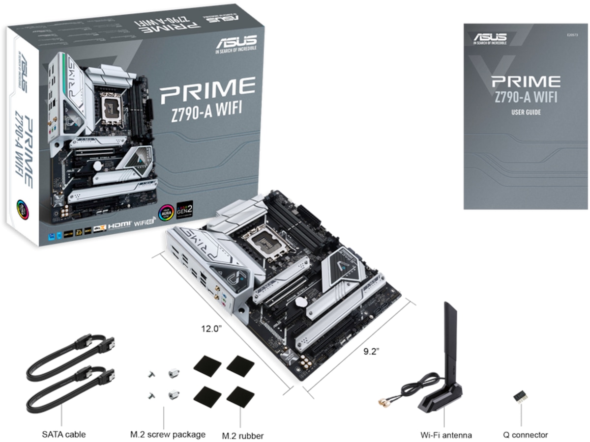 ASUS PRIME Z790-A WIFI Moderkort Intel Socket