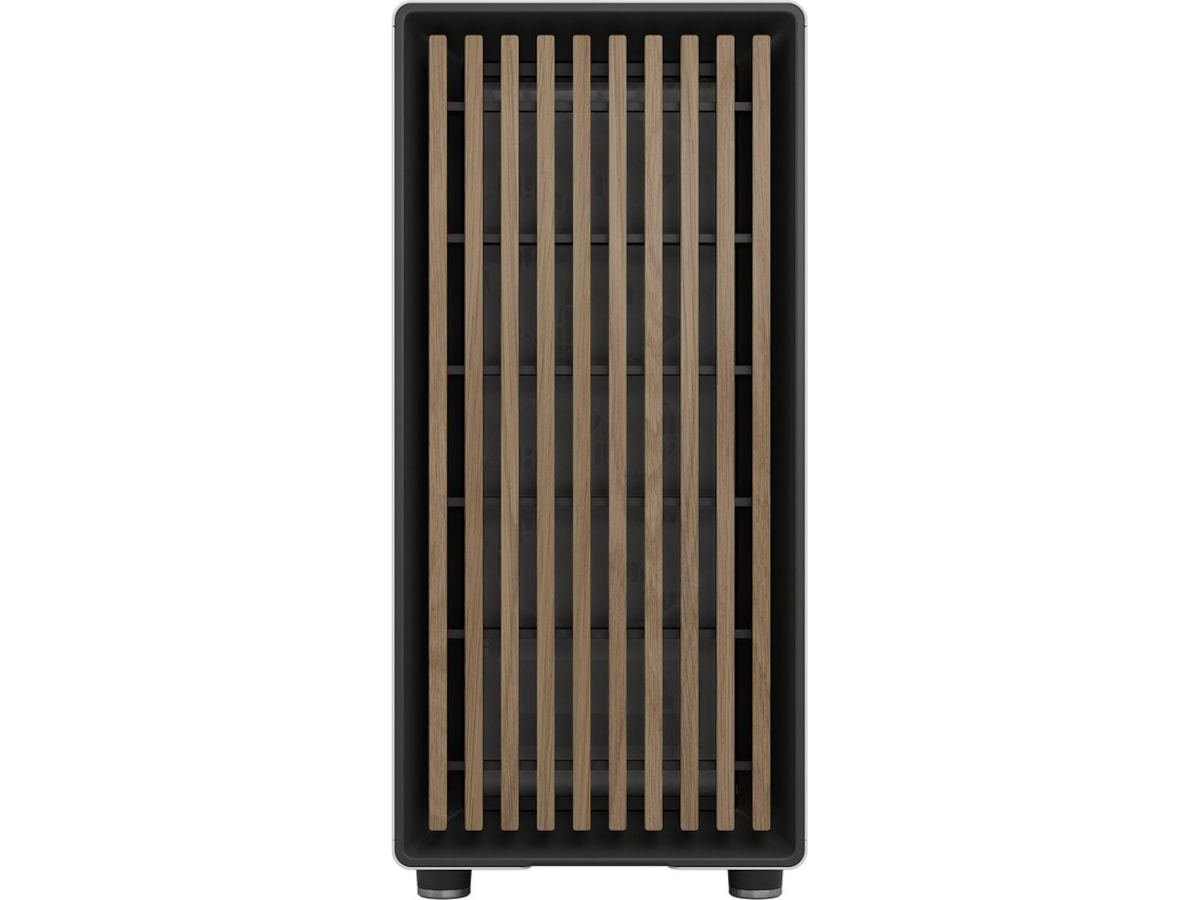 Fractal North Chalk White TG Clear Tint Mid Tower Midi tower