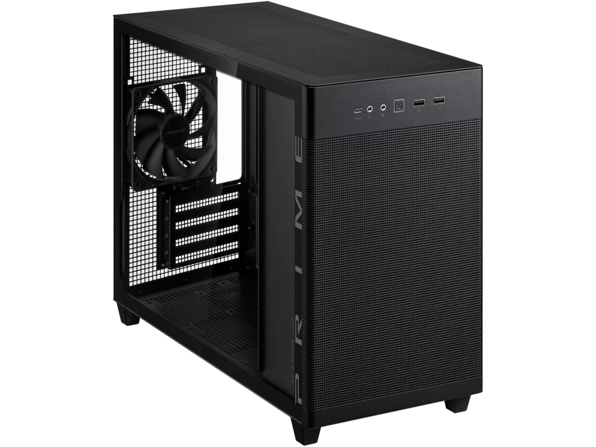 ASUS Prime AP201 Tempered Glass Mini Tower (svart) Mini/Micro/Nano tower