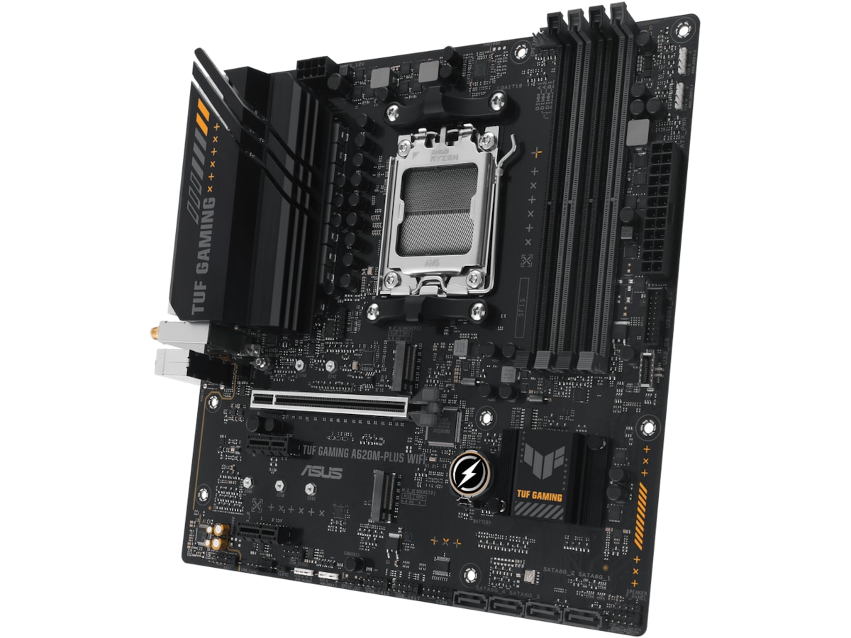 ASUS TUF GAMING A620M-PLUS WIFI Moderkort AMD Socket