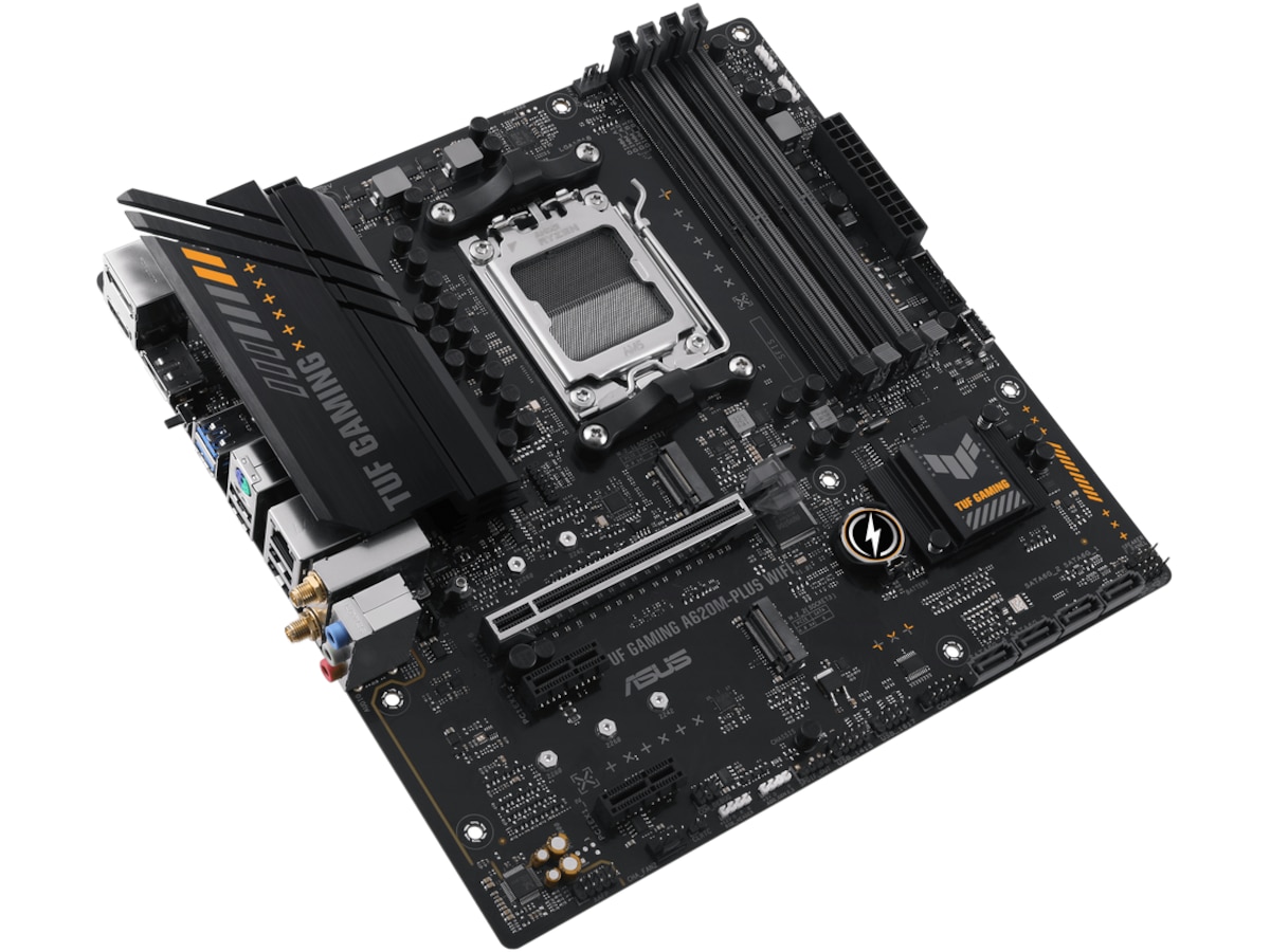 ASUS TUF GAMING A620M-PLUS WIFI Moderkort AMD Socket