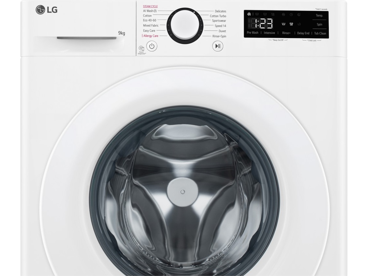 LG F4Y5VYP3W Tvättmaskin (vit) Tvättmaskin