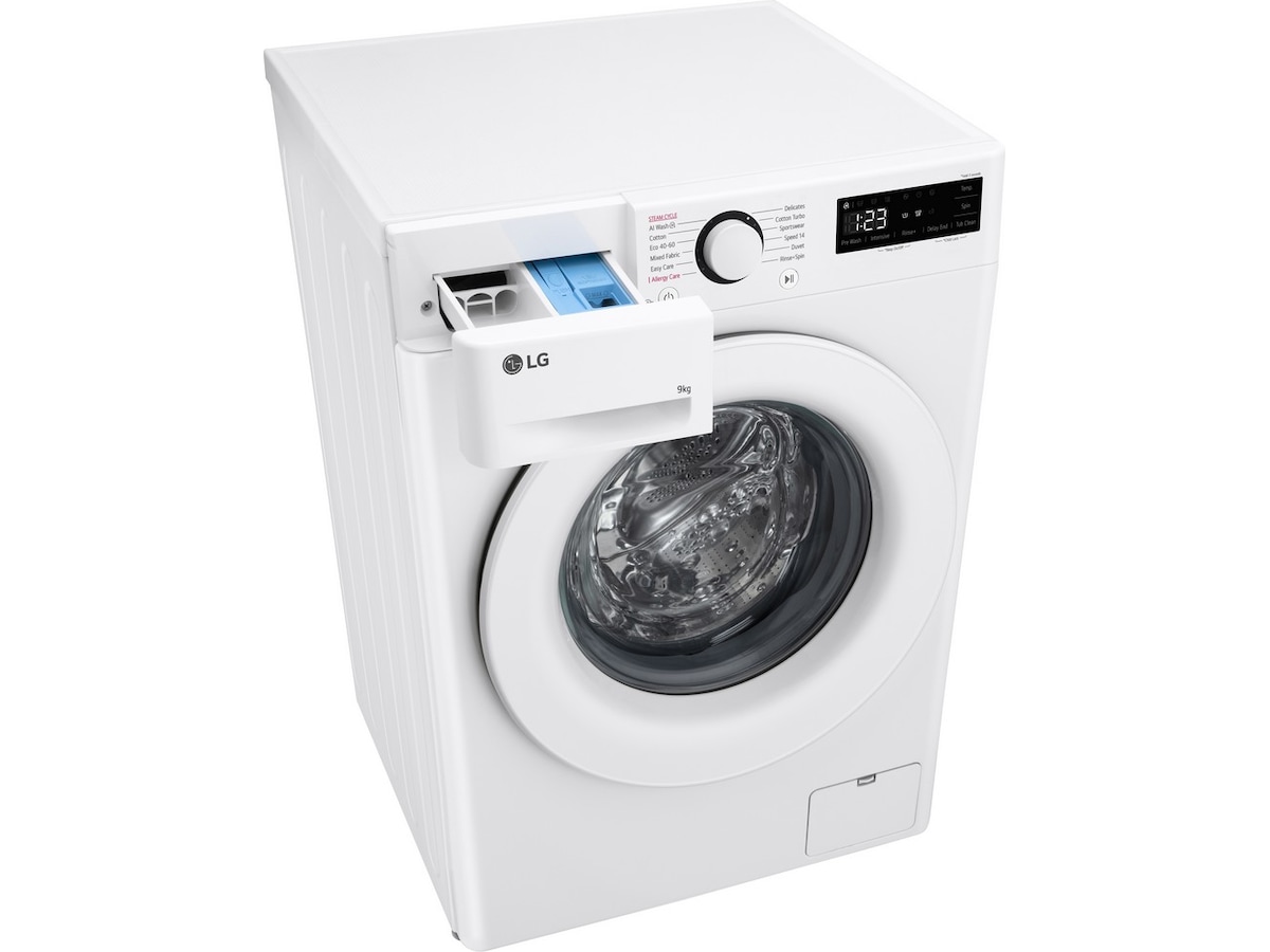 LG F4Y5VYP3W Tvättmaskin (vit) Tvättmaskin