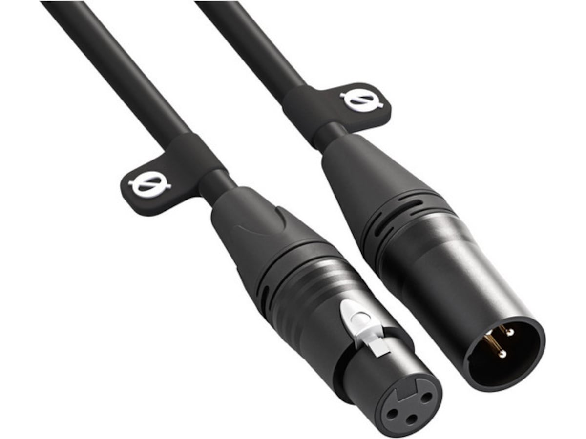 Røde XLR kabel 3m (svart) Mikrofon