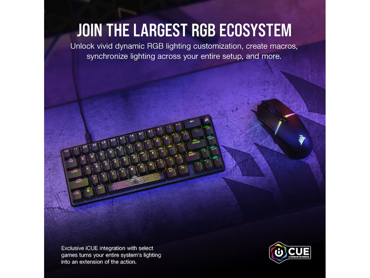 Corsair K65 Pro Mini Gamingtangentbord (svart) Gamingtangentbord