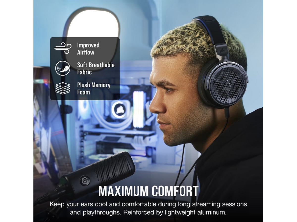 Corsair Virtuoso Pro Gamingheadset (svart) Gamingheadset