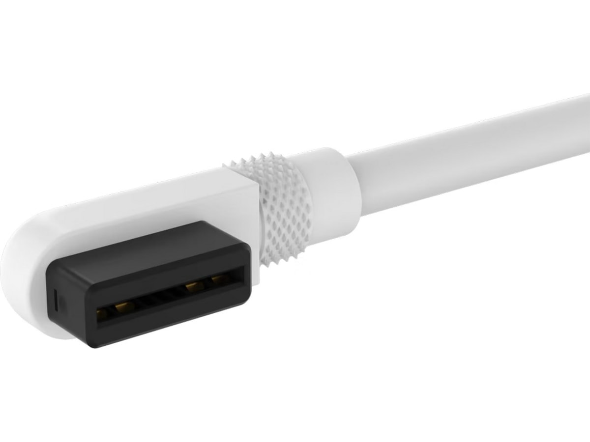 Corsair iCUE Link Kabel 2x 135mm /m Slim 90° (vit) Tillbehör