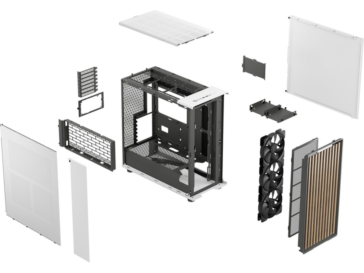 Fractal Design North XL Mid Tower (vit) Midi tower