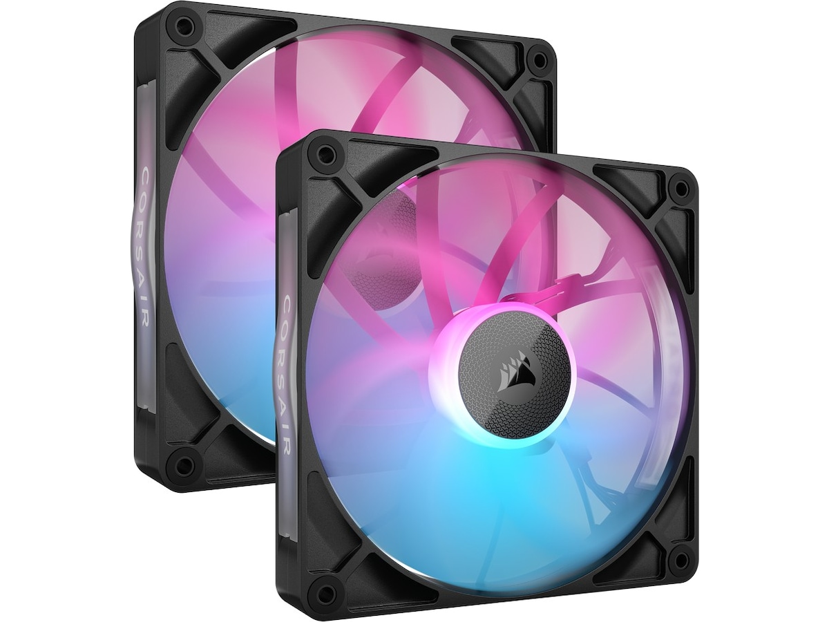Corsair iCUE Link RX140 RGB Fläkt 2pk (svart) Fläkt