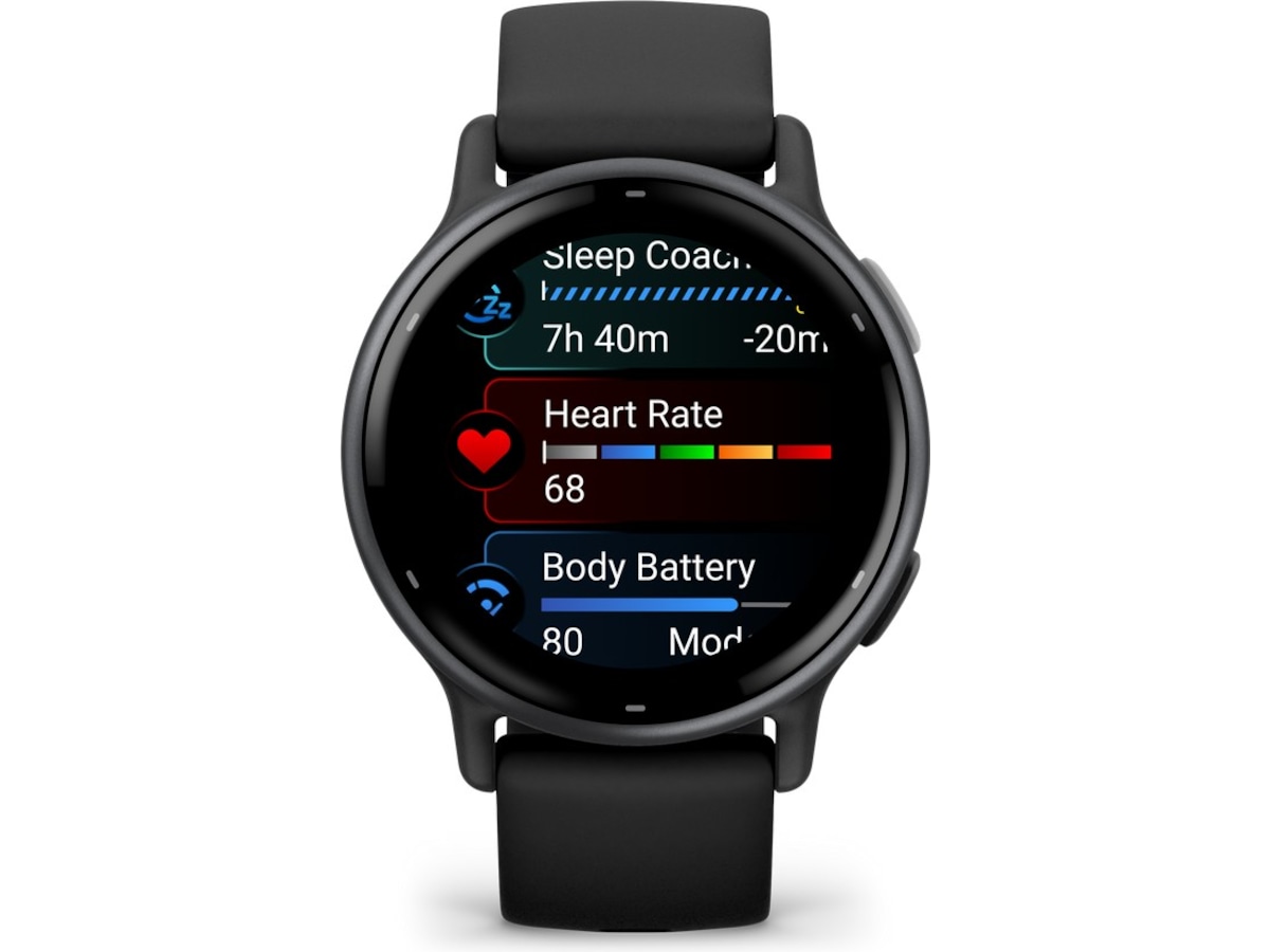 Garmin vivoactive 5 AMOLED Smartklocka (black/slate) -B-Grade Demo watches