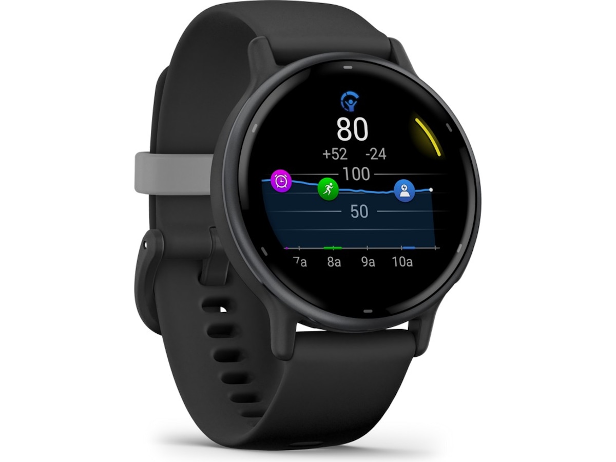 Garmin vivoactive 5 AMOLED Smartklocka (black/slate) -B-Grade Demo watches