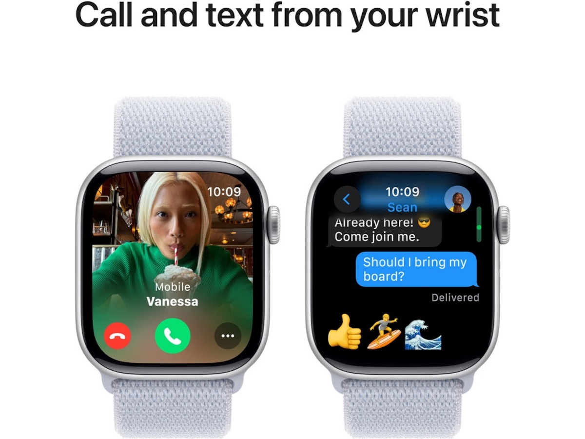 Apple Watch Series 10 GPS 42mm Aluminium (silver) Smartwatches