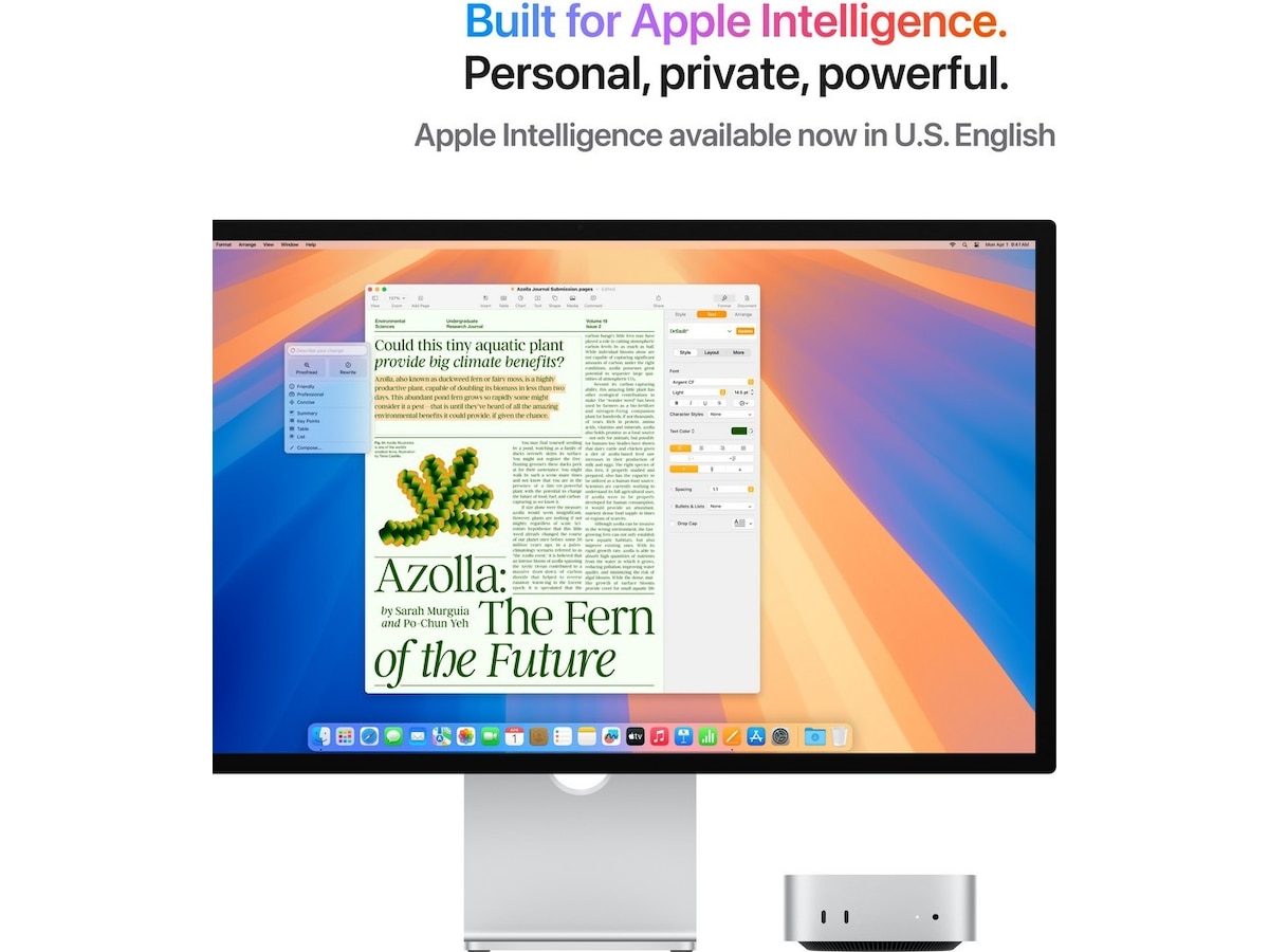 Mac Mini M4 (2024) 512GB Stationär dator