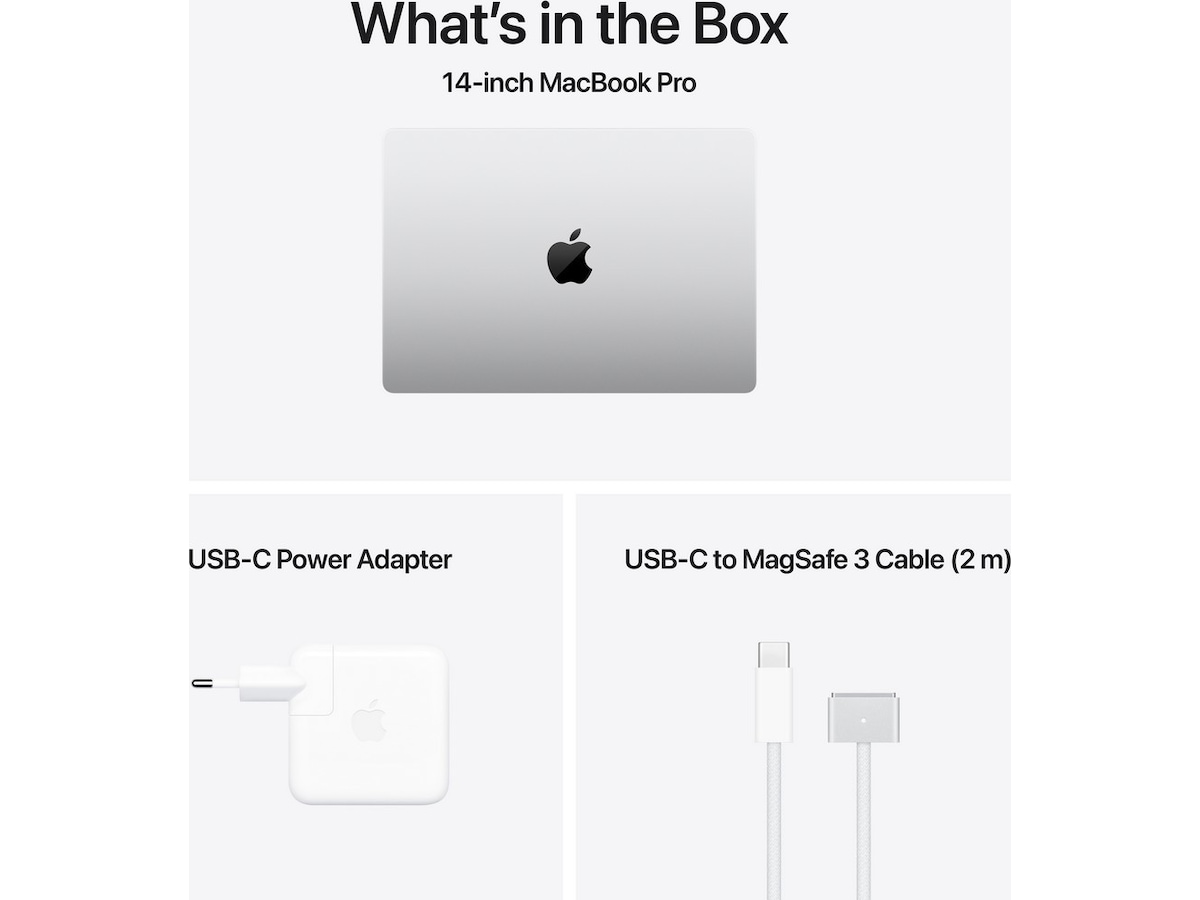 Macbook Pro 14 M4 (2024) 512GB (silver) Datorer - Bärbara / laptop