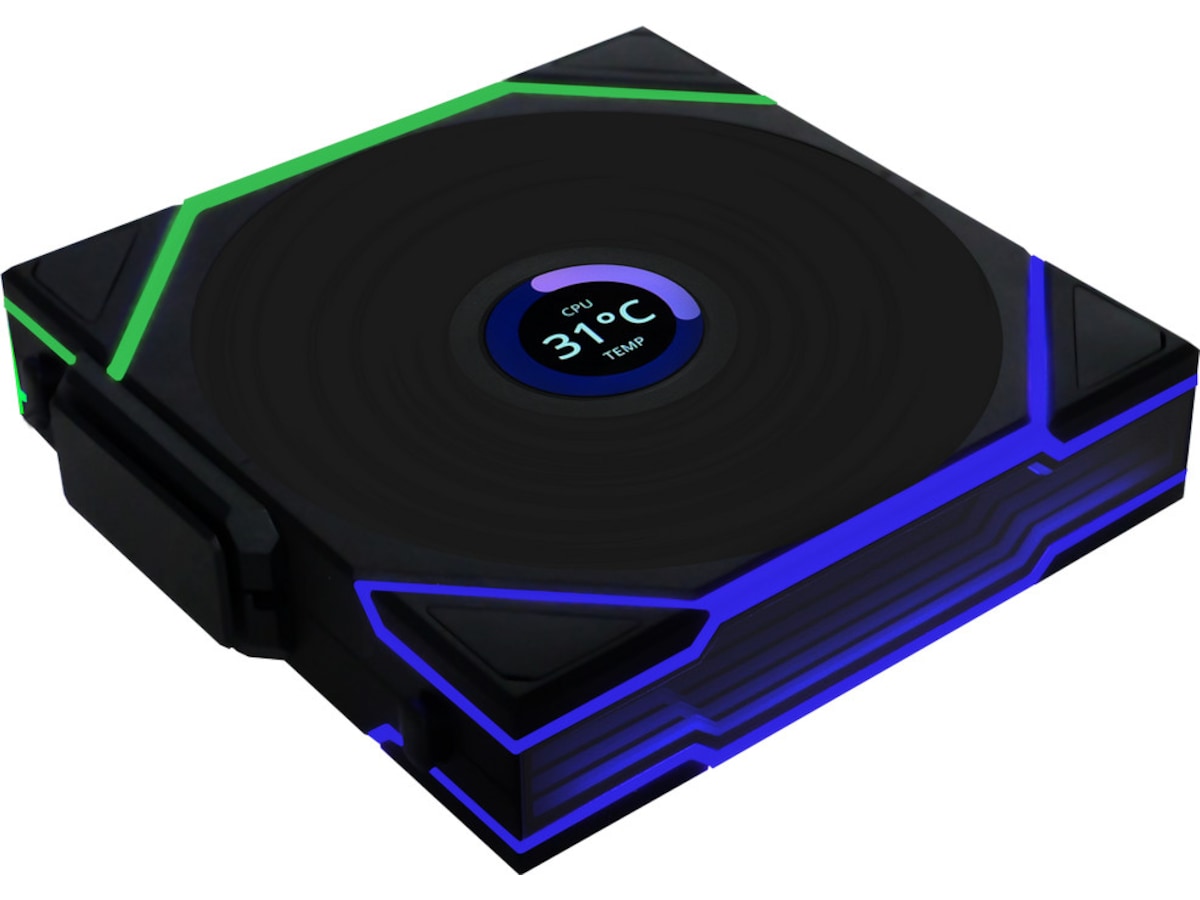 Lian Li UNI FAN TL Wireless LCD (svart) Fläkt