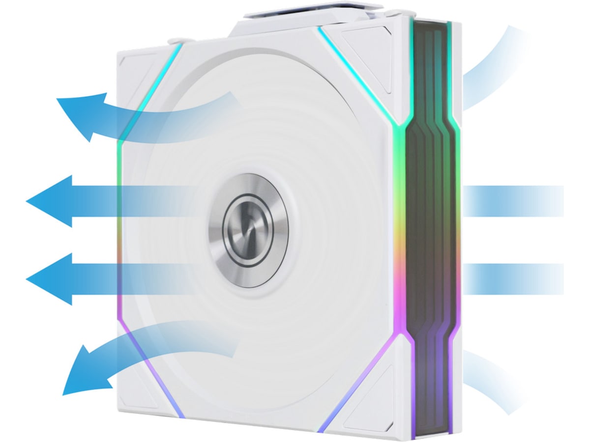 Lian Li UNI FAN TL Wireless Reverse (vit) Fläkt