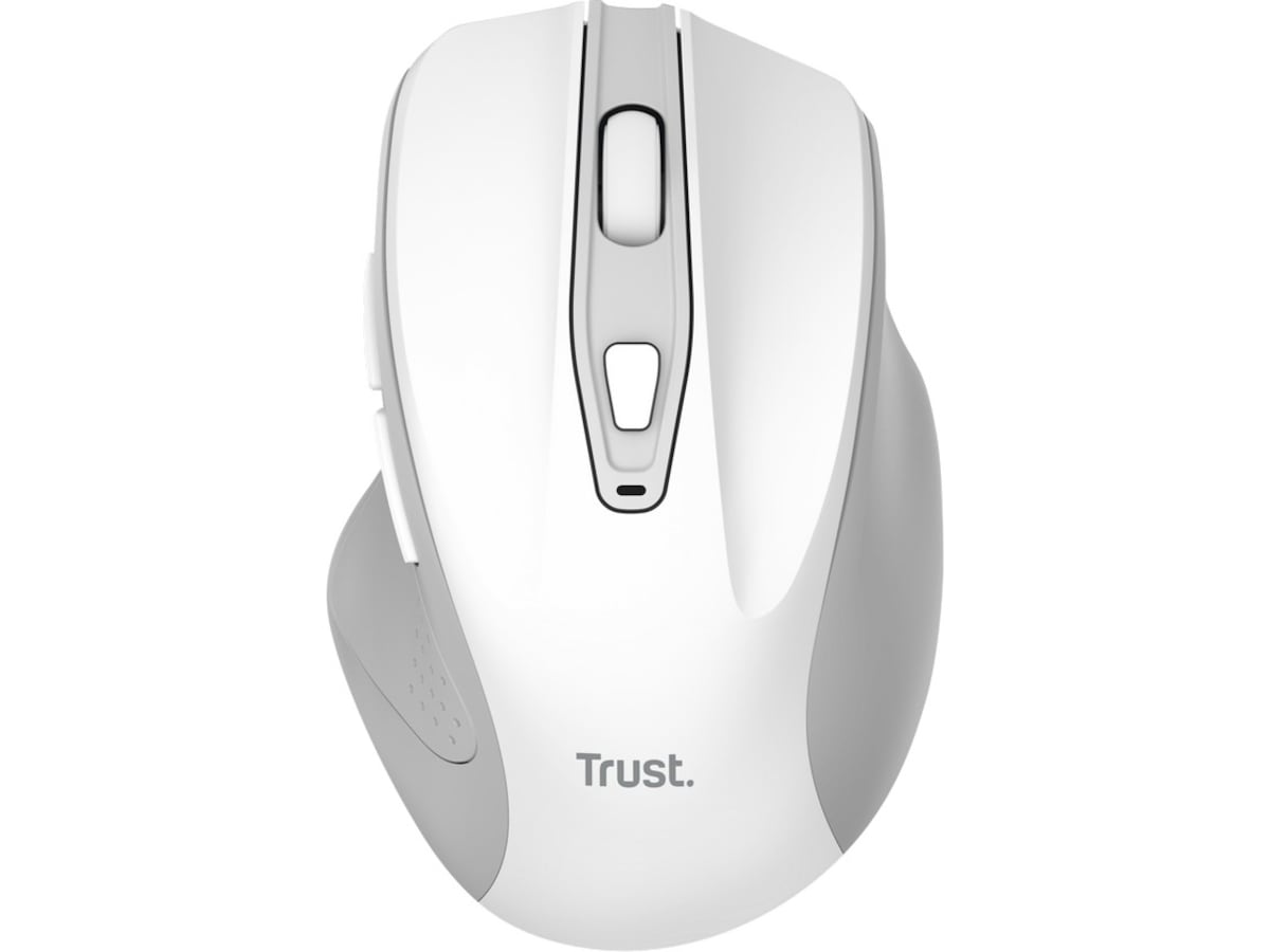 Trust Nito Silent trådlös mus (vit) Mus