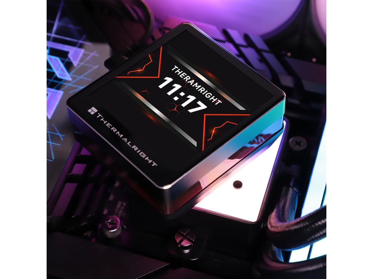 Thermalright Grand Vision 360 Argb CPU Kylare (svart) CPU - Vattenkylning