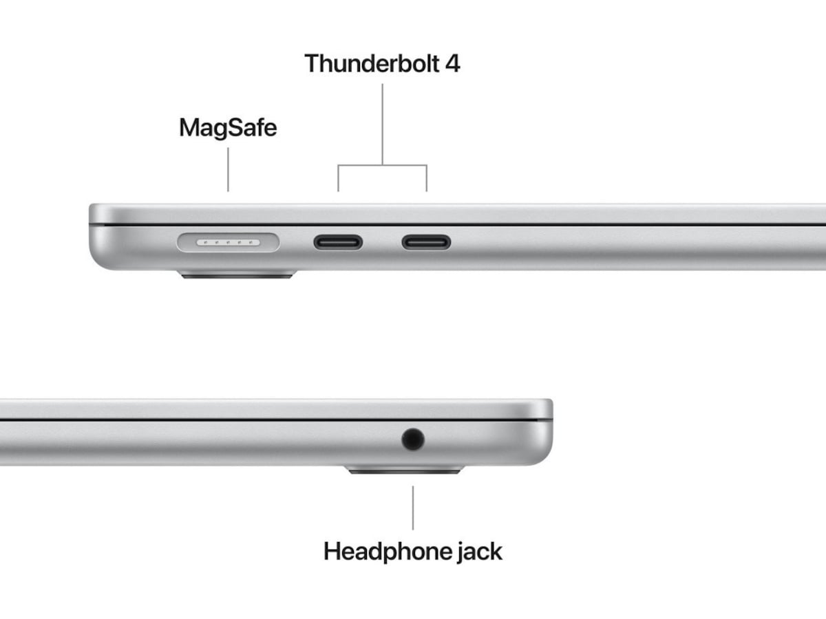 MacBook Air 13" M4 (2025) 256GB (silver) Datorer - Bärbara / laptop