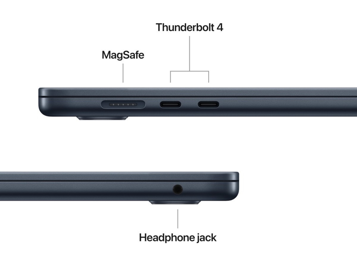MacBook Air 15" (M4) 512GB (midnatt) Datorer - Bärbara / laptop