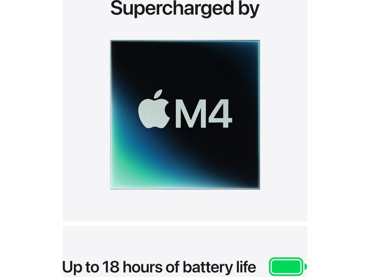 MacBook Air 13" M4 (2025) 256GB (midnatt) Datorer - Bärbara / laptop