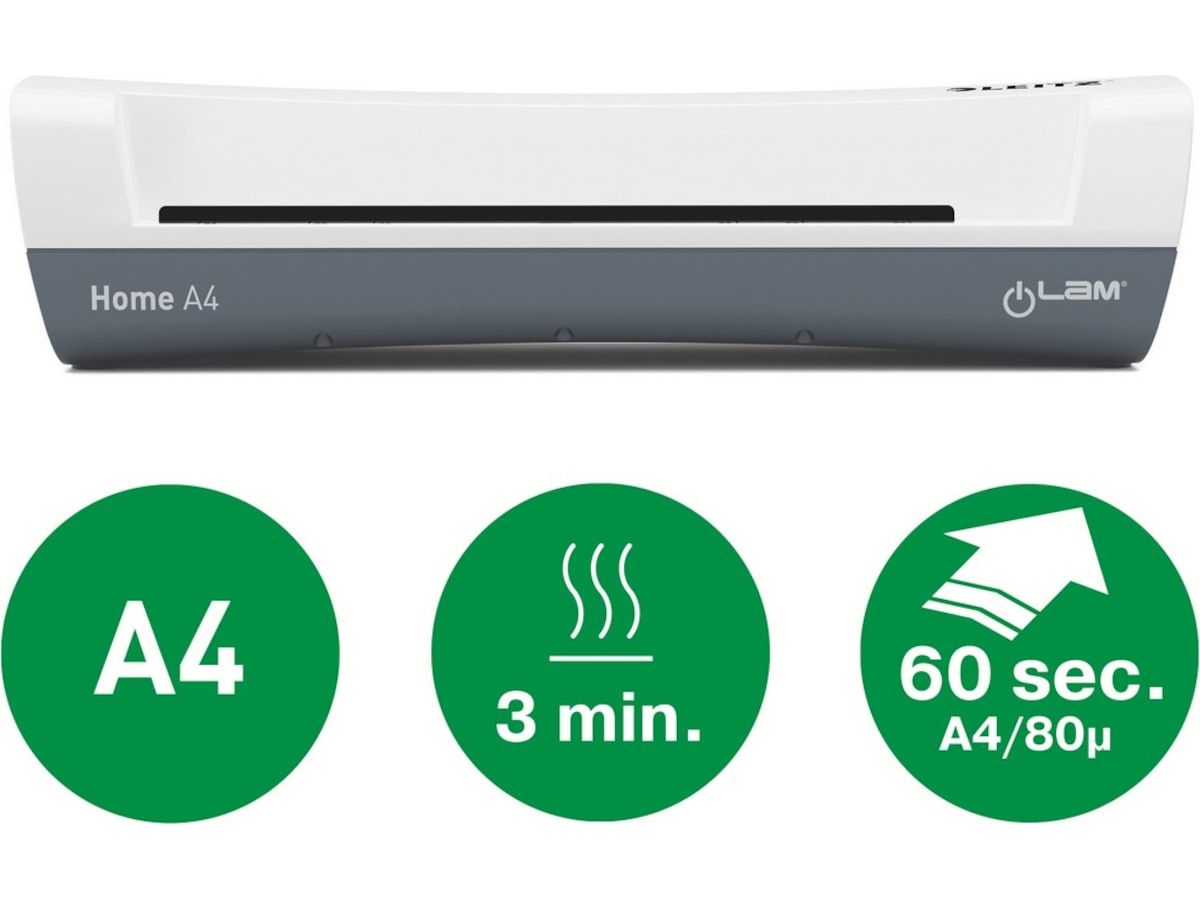 Leitz lamineringsmaskin iLAM Home A4 Laminatorer