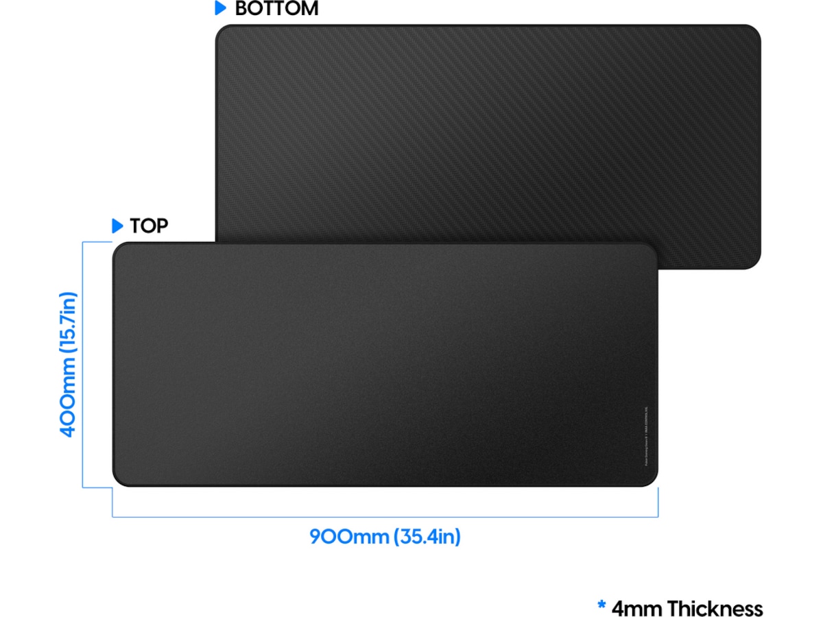 Pulsar Paracontrol XXL Musematta (svart) Gamingmusmatta