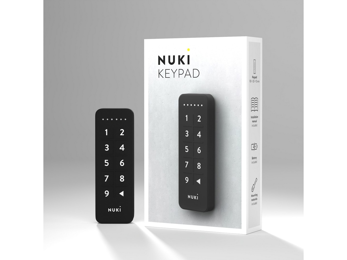 Nuki Keypad smart kodlås Elektroniskt dörrlås