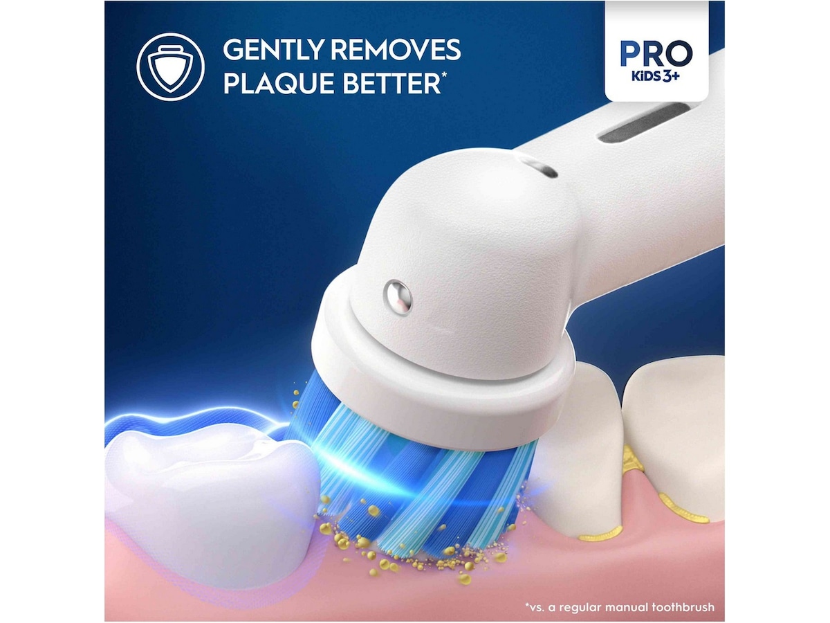 Oral-B Spiderman påfyllning tandborsthuvuden 4 pack Tandborsthuvud