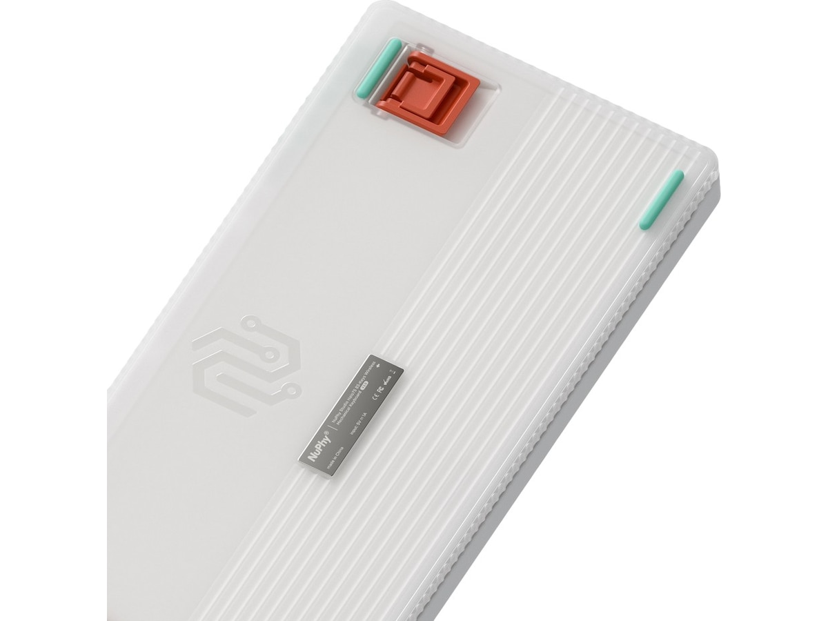 NuPhy Halo75 V2 trådlöst gaming tangentbord (Ionic white/lemon) Gamingtangentbord