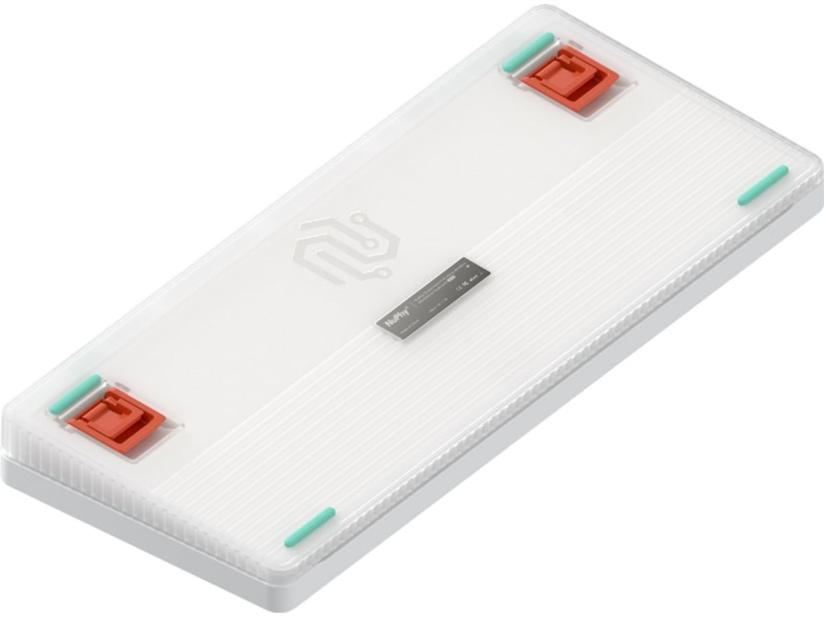 NuPhy Halo75 V2 trådlöst gaming tangentbord (Ionic white/lemon) Gamingtangentbord