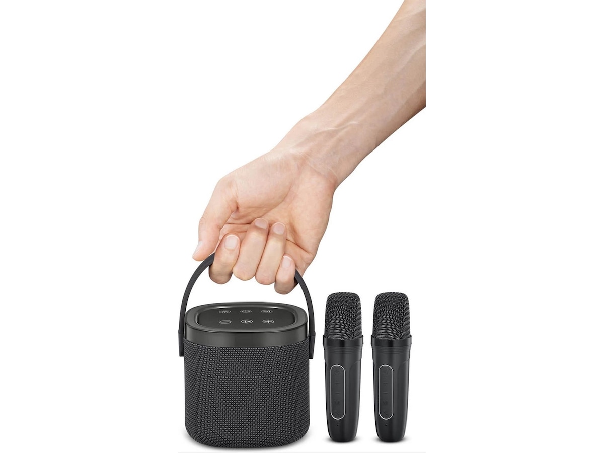 Andersson KEM-D3000 Bärbar karaokehögtalare med 2 mikrofoner Trådlös / Bluetooth högtalare