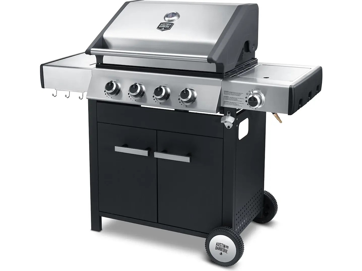 Austin and Barbeque AABQ Classic 4+1B gasgrill Utomhusgrillar