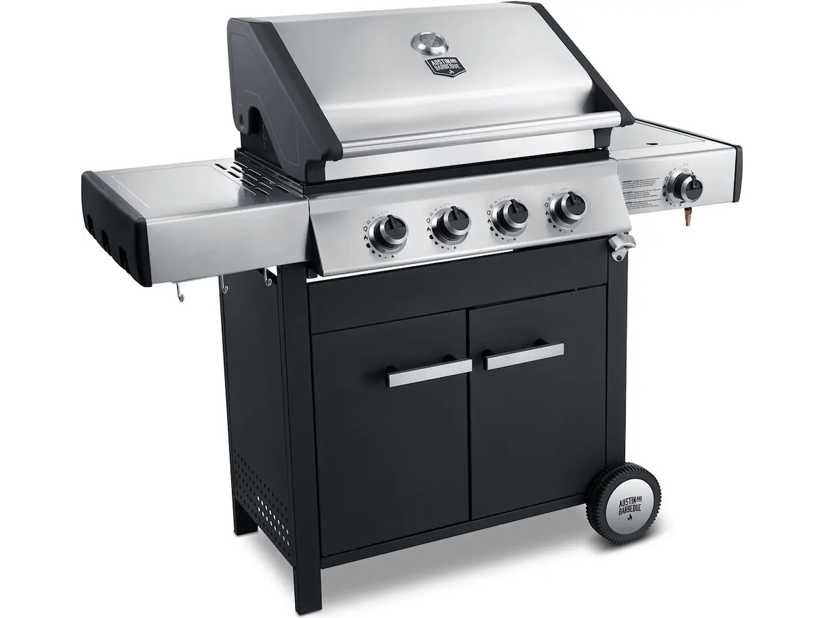 Austin and Barbeque AABQ Classic 4+1B gasgrill Utomhusgrillar